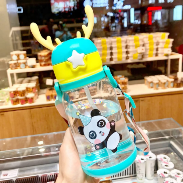 Hafta Bazaar by “Cute character water bottle beaker designed for safe and easy drinking for babies and kids.”