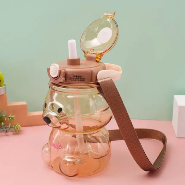 Hafta Bazaar by “Colorful character water bottle beaker designed for easy and safe drinking for babies and kids.”