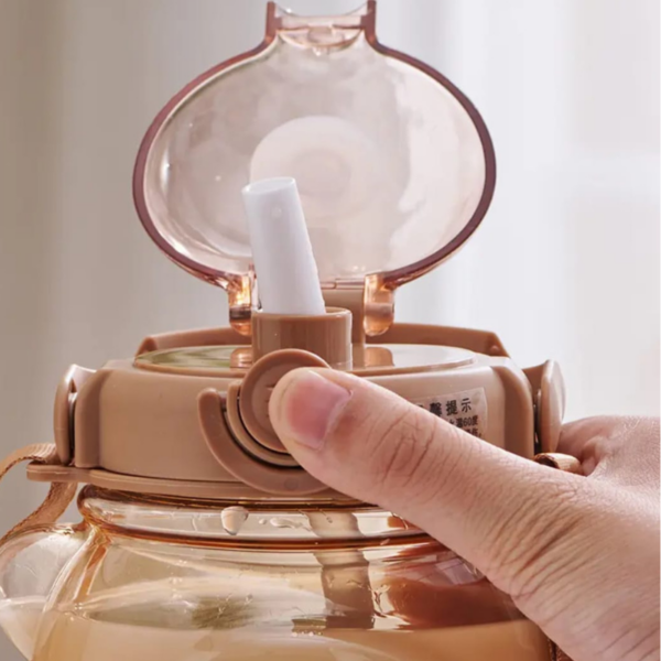 Hafta Bazaar by “Colorful character water bottle beaker designed for easy and safe drinking for babies and kids.”