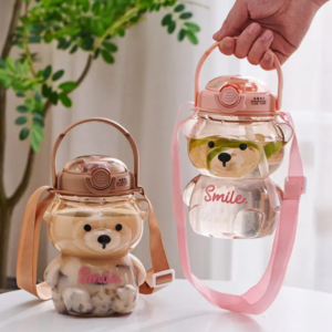 Hafta Bazaar by “Colorful character water bottle beaker designed for easy and safe drinking for babies and kids.”