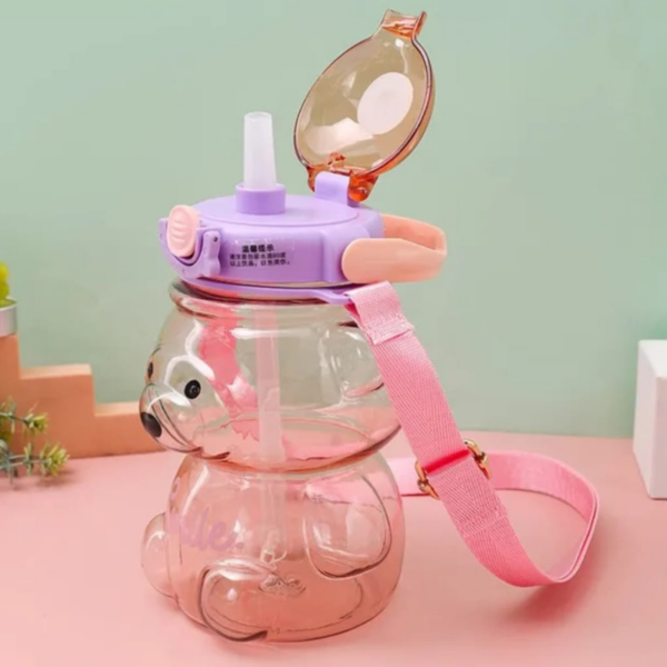 Hafta Bazaar by “Colorful character water bottle beaker designed for easy and safe drinking for babies and kids.”