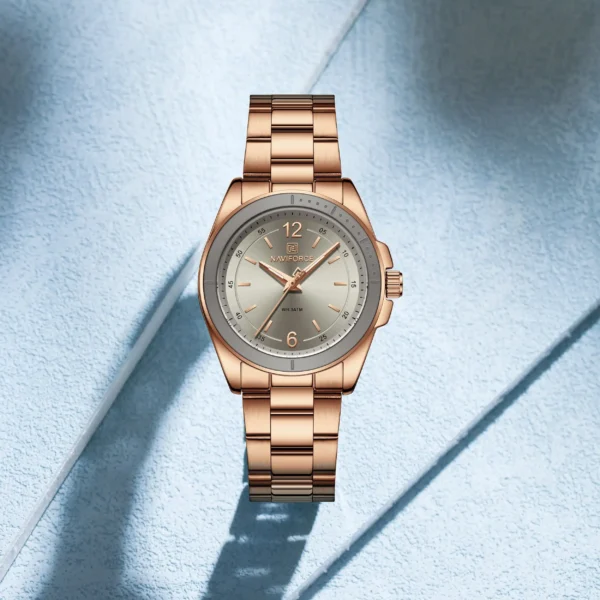 Naviforce NF 5062 Pixie Dial women’s wristwatch with elegant dial design and comfortable strap
