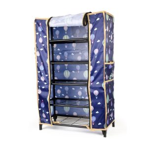 5-Layer-Wardrobe-Stainless-Steel-Shoes-Rack