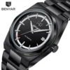 Hafta Bazar by Benyar 5203 Luxe Premium Series black watch