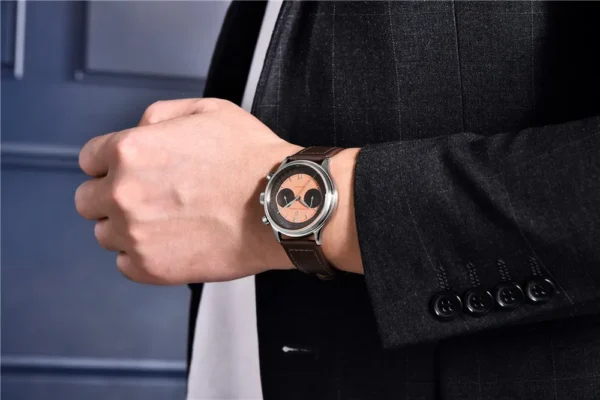 Hafta Bazar by Pagani Design PD-1739 Elite Chronograph Series wristwatch with a detailed chronograph dial, bold subdials, and a premium stainless steel bracelet.