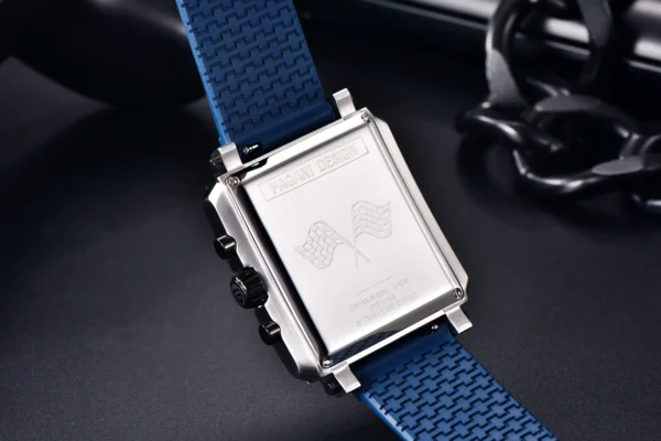 Hafta Bazaar by Pagani Design PD-1725 Square Series watch with a modern square case, sleek dial design, and stainless-steel bracelet.