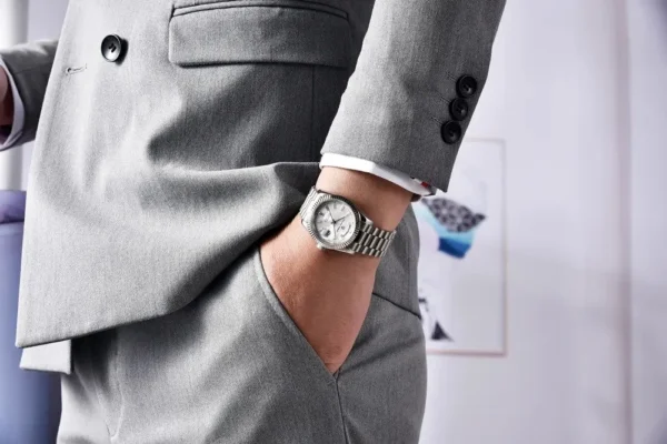 Hafta Bazar by Pagani Design ST16 Day-Date President Luxury Series wristwatch featuring a classic day-date display, fluted bezel, and a premium President-style bracelet.