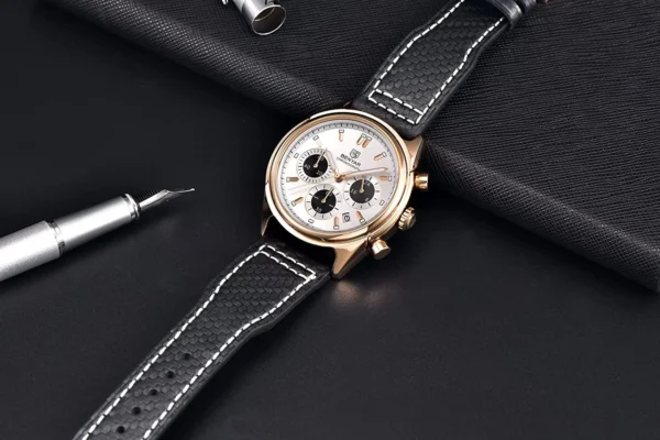 Hafta Bazar by Benyar 5195 Aquista Luxury Series wristwatch with stainless steel case, elegant dial, and leather or metal strap.