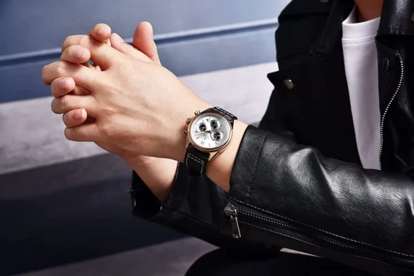 Hafta Bazar by Benyar 5195 Aquista Luxury Series wristwatch with stainless steel case, elegant dial, and leather or metal strap.