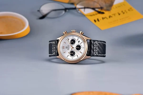 Hafta Bazar by Benyar 5195 Aquista Luxury Series wristwatch with stainless steel case, elegant dial, and leather or metal strap.