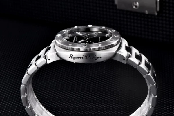 Hafta Bazaar by Pagani Design PD-1767 Automatic Diver Edition watch with a rugged stainless-steel case, rotating dive bezel, luminous markers, and sporty diver styling.