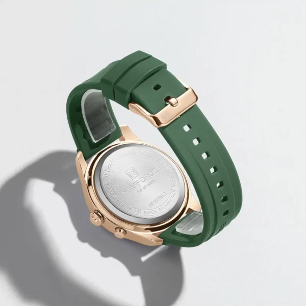 Hafta Bazaar by Naviforce NF-9256 DuoFlex Couple Series watches featuring a matching pair design with stainless-steel cases, elegant dials, and stylish dual-tone finishes.