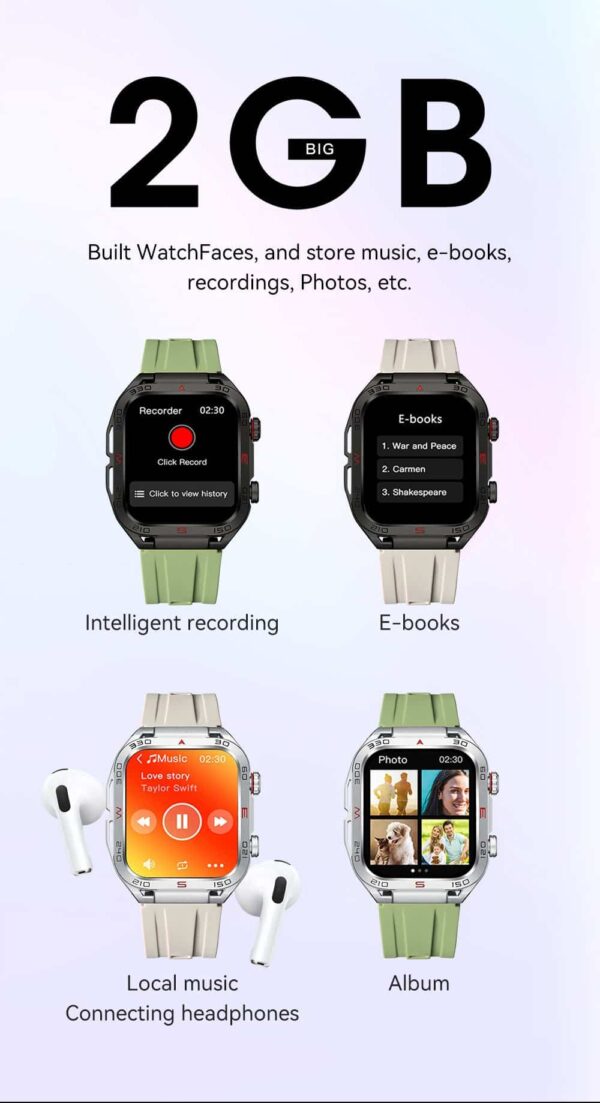 Hafta Bazaar by Naviforce NT11 Advanced FitPro Smartwatch featuring a sleek touchscreen display, fitness tracking sensors, and a modern sporty design.