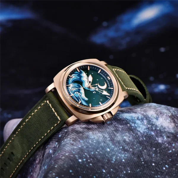 Hafta bazaar by Pagani Design YS014 Radiant Legacy Series watch with a refined stainless-steel build, luminous markers, and a sophisticated modern dial.