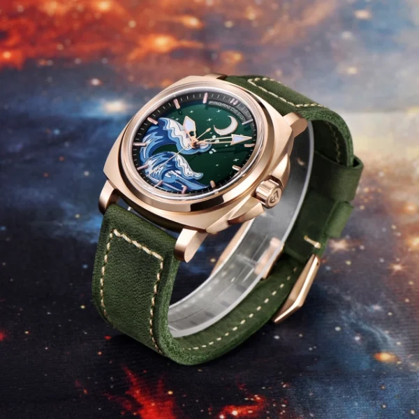 Hafta bazaar by Pagani Design YS014 Radiant Legacy Series watch with a refined stainless-steel build, luminous markers, and a sophisticated modern dial.