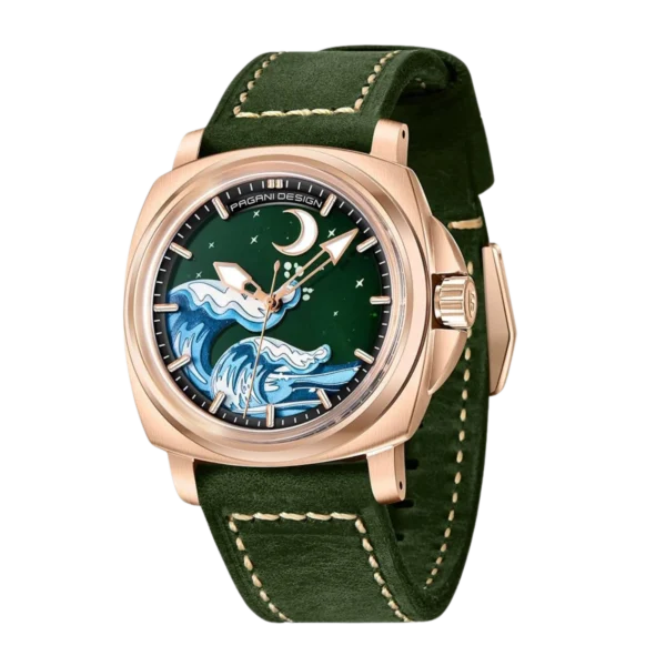 Hafta bazaar by Pagani Design YS014 Radiant Legacy Series watch with a refined stainless-steel build, luminous markers, and a sophisticated modern dial.