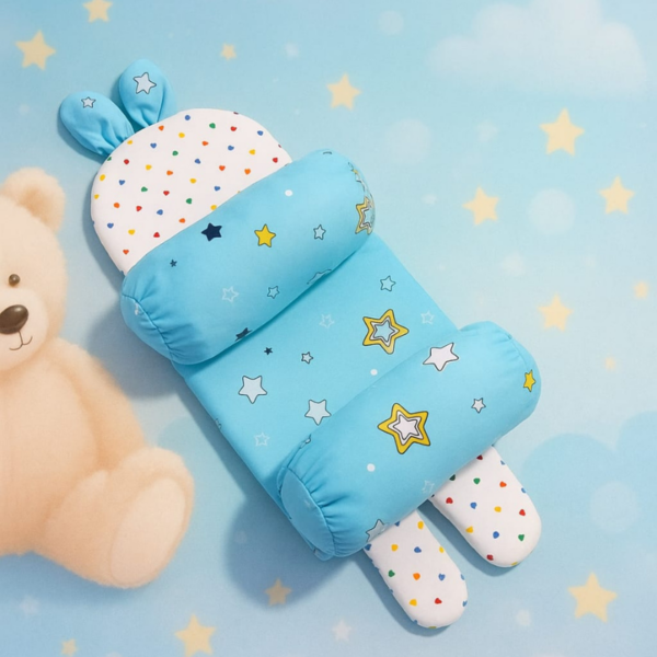 Hafta bazaar by Adjustable baby pillow with layered inserts for customizable height and breathable soft fabric.