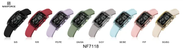 Hafta Bazaar by “Naviforce NF-7118 Digital Diva women’s analog-digital multifunction watch.”