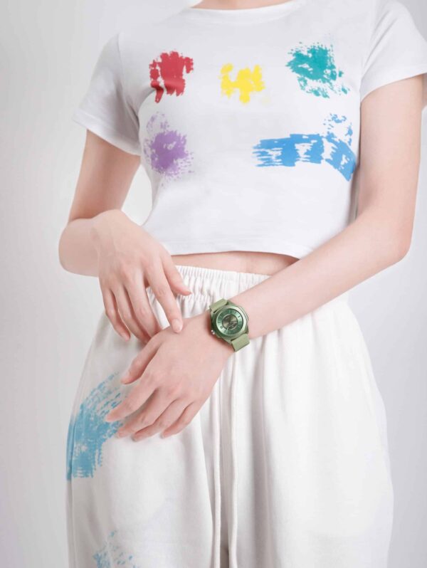 Hafta Bazaar by “Naviforce NF-7107 Grace Date Watch for women with elegant dial and date display.”