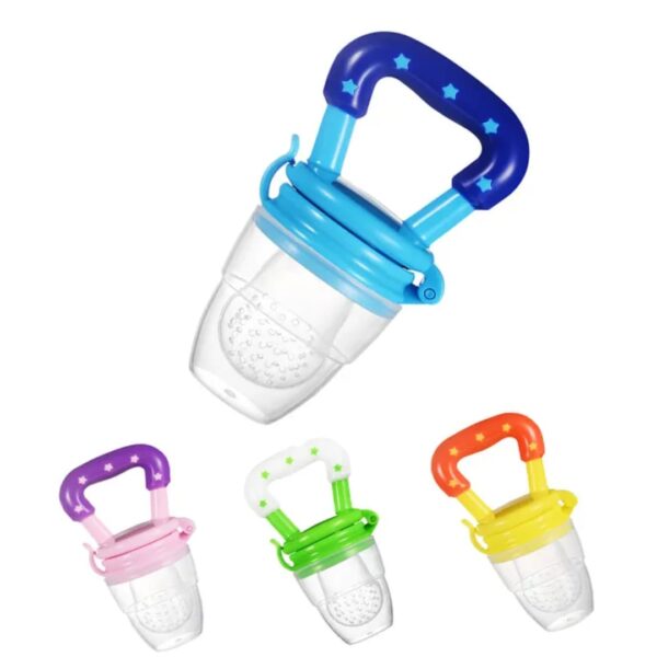 Hafta Bazaar by “Baby Fruit Pacifier made of soft silicone for safe feeding and teething.”