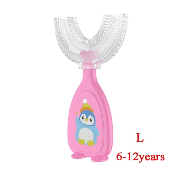 Hafta bazaar by “Character U-shape baby teether made from soft silicone for gentle gum soothing.”