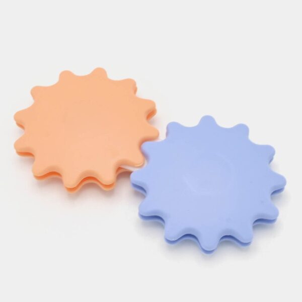 Hafta Bazaar by Two-piece baby rattle set with colorful, child-safe design for newborn sensory play.