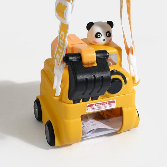 Hafta Bazaar by “Cute excavator-themed water beaker with straw for easy and spill-free drinking for kids.”