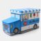 Hafta Bazaar by “Bus-shaped kids storage box for organizing toys and playroom items.”