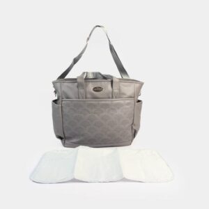 Hafta Bazaar by “Essential baby care mother bag with multiple compartments for organizing baby essentials.”