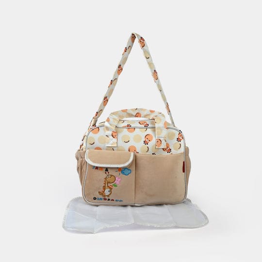 Hafta Bazaar by “Essential baby care mother bag with multiple compartments for organizing baby essentials.”