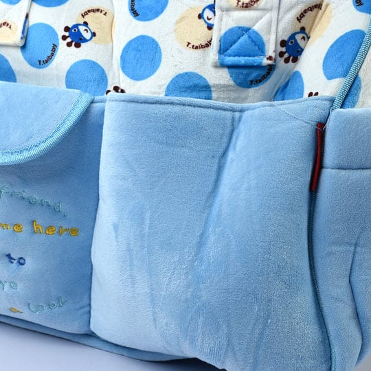 Hafta Bazaar by “Essential baby care mother bag with multiple compartments for organizing baby essentials.”
