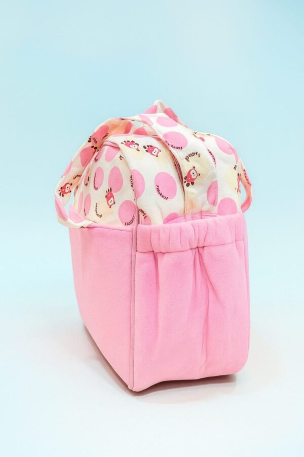 Hafta Bazaar by “Essential baby care mother bag with multiple compartments for organizing baby essentials.”