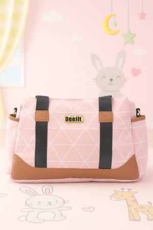 Hafta Bazaar by “Declit premium baby diaper shoulder bag with multiple pockets and compartments for organized travel.”