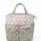 Hafta Bazaar by “Baby Blossom Premium Mother Bag featuring elegant polka and floral design with spacious compartments.”