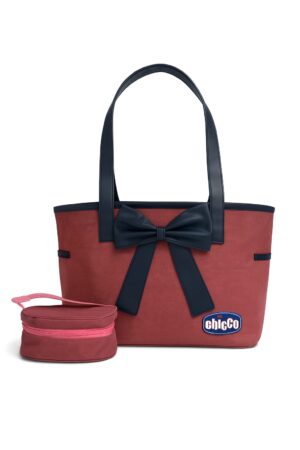 Hafta Bazaar by “Chicco premium mommy tote bag set with elegant bow design and spacious compartments.”