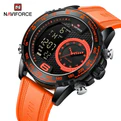 Hafta Bazaar by Naviforce 9199T analog-digital men’s sports watch with TPU strap and dual time display.