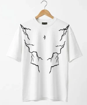 Thunder Strike Black Graphic T-Shirt